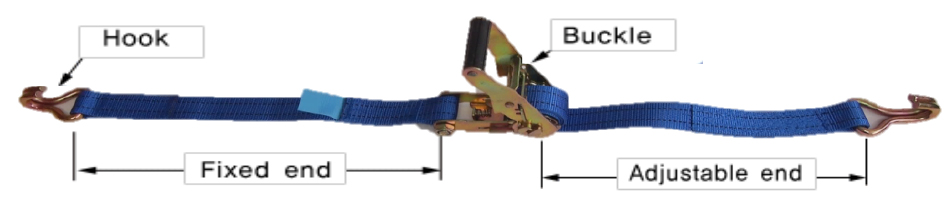 Power Cargo Tiedown System (Stitched Lasing )